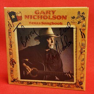 Gary Nicholson Texas Songbook CD 2011 Signed